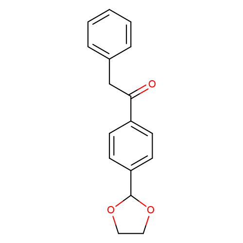 Ethanone, 1-[4-(1,3-dioxolan-2-yl)phenyl]-2-phenyl-