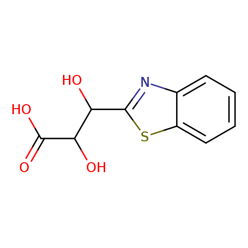 3-(1,3-benzothiazol-2-yl)-2,3-dihydroxypropanoic acid