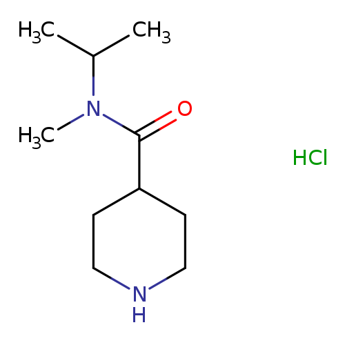 N-methyl-N-(propan-2-yl)piperidine-4-carboxamide hydrochloride