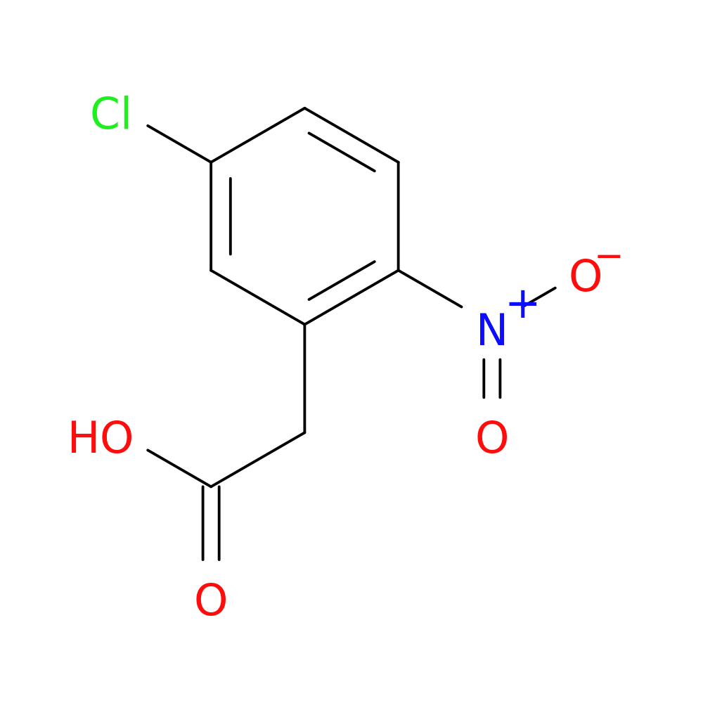 2-(5-chloro-2-nitrophenyl)acetic acid