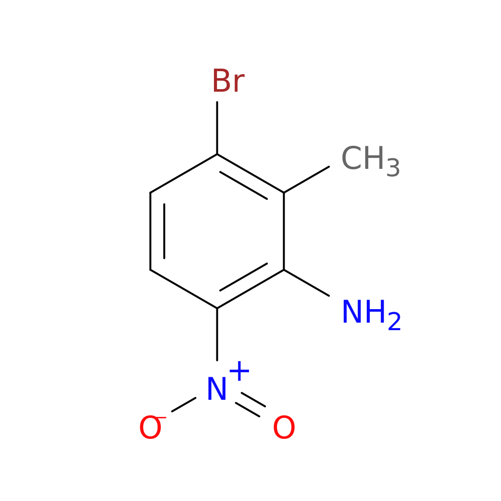 3-Bromo-2-methyl-6-nitroaniline