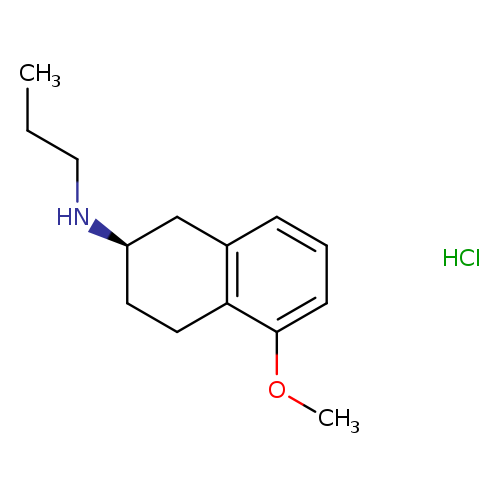 (R)-1,2,3,4-Tetrahydro-5-methoxy-n-propyl-2-naphthalenamine hydrochloride