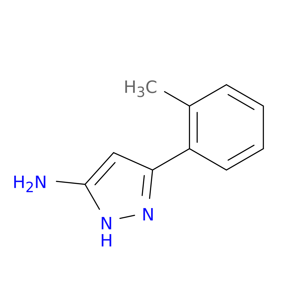 5-(2-Methylphenyl)-2H-pyrazol-3-amine