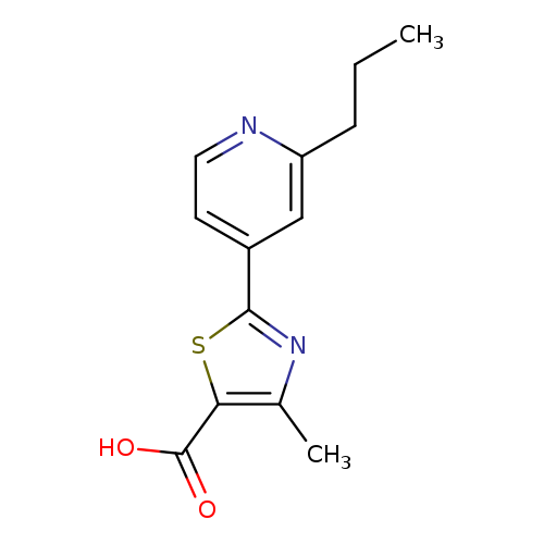 4-methyl-2-(2-propylpyridin-4-yl)thiazole-5-carboxylic acid