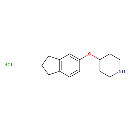 2,3-Dihydro-1H-inden-5-yl 4-piperidinyl etherhydrochloride