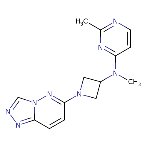 N,2-dimethyl-N-(1-{[1,2,4]triazolo[4,3-b]pyridazin-6-yl}azetidin-3-yl)pyrimidin-4-amine