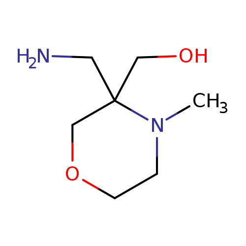 [3-(aminomethyl)-4-methylmorpholin-3-yl]methanol
