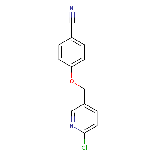 4-[(6-chloropyridin-3-yl)methoxy]benzonitrile