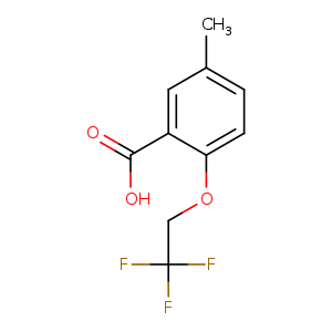 5-Methyl-2-(2,2,2-trifluoro-ethoxy)-benzoic acid