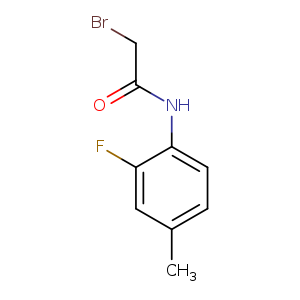 2-Bromo-n-(2-fluoro-4-methylphenyl)acetamide