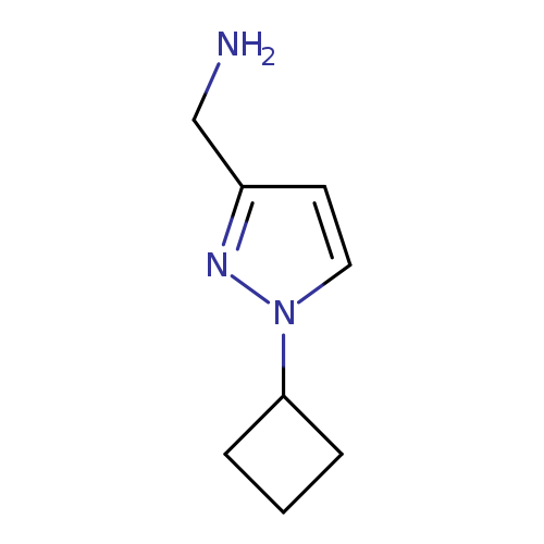 (1-cyclobutyl-1H-pyrazol-3-yl)methanamine