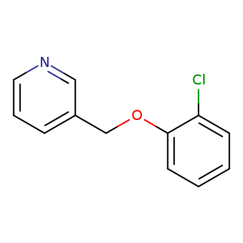 3-[(2-chlorophenoxy)methyl]pyridine