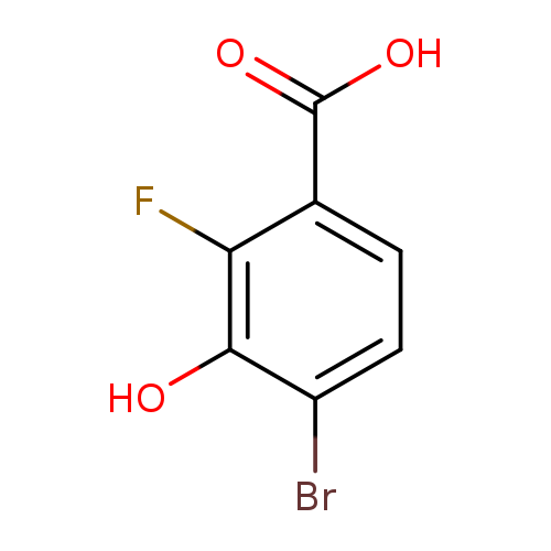 4-Bromo-2-fluoro-3-hydroxybenzoic acid