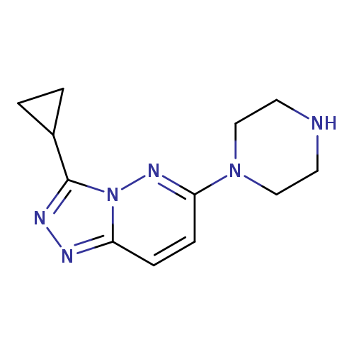 3-Cyclopropyl-6-piperazin-1-yl[1,2,4]triazolo[4,3-b]pyridazine