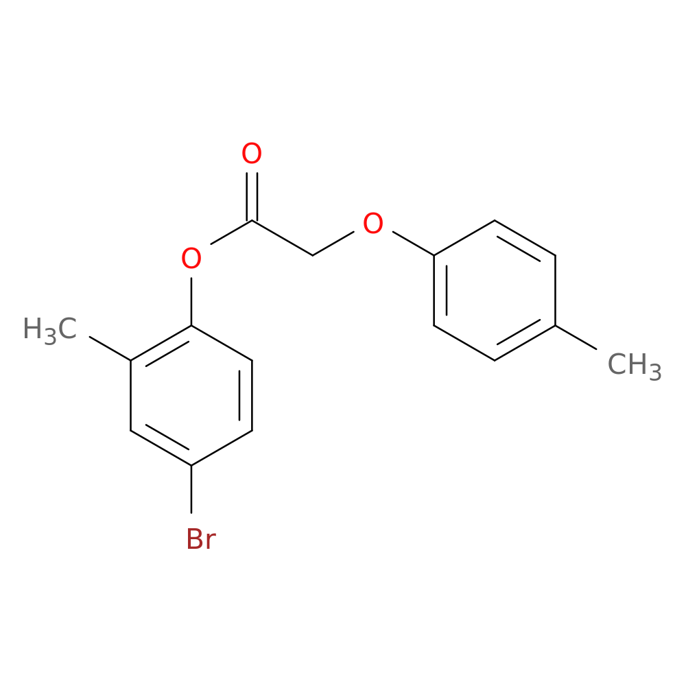 4-bromo-2-methylphenyl (4-methylphenoxy)acetate
