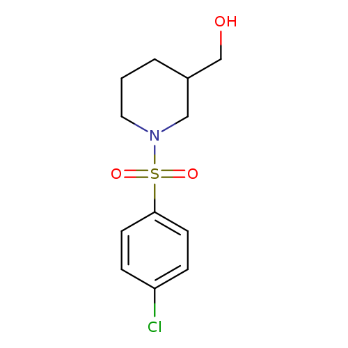 (1-((4-Chlorophenyl)sulfonyl)piperidin-3-yl)methanol