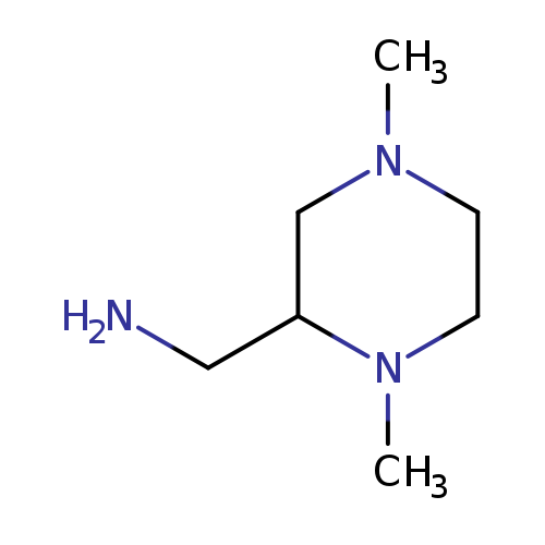 (1,4-Dimethylpiperazin-2-yl)methanamine