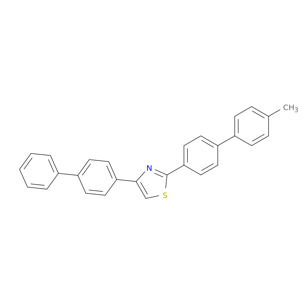 4-(4-Biphenylyl)-2-(4'-methyl-4-biphenyl-yl)thiazole