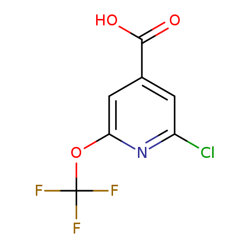 2-Chloro-6-(trifluoromethoxy)-4-pyridinecarboxylic acid