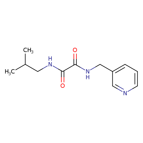 N-(2-methylpropyl)-N'-[(pyridin-3-yl)methyl]ethanediamide