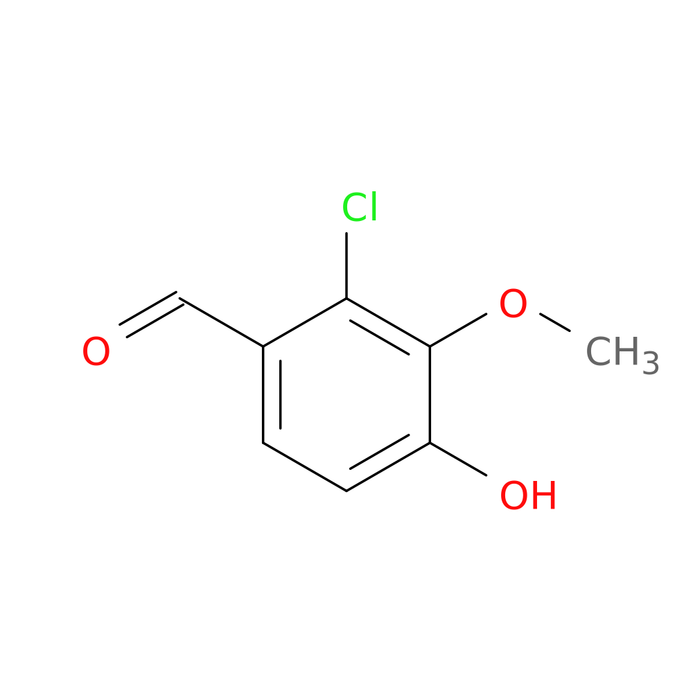 2-Chloro-4-hydroxy-3-methoxybenzaldehyde