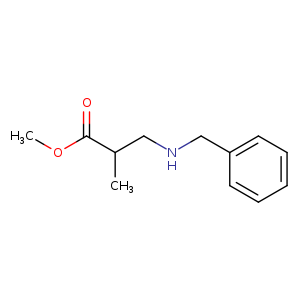 METHYL 3-(BENZYLAMINO)-2-METHYLPROPANOATE