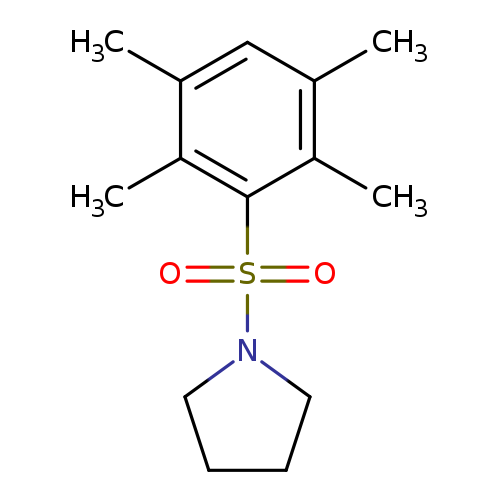 1-(2,3,5,6-Tetramethyl-benzenesulfonyl)-pyrrolidine