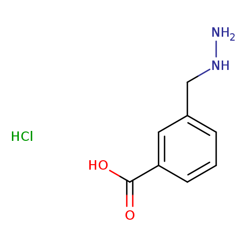 3-(hydrazinylmethyl)benzoicacidhydrochloride
