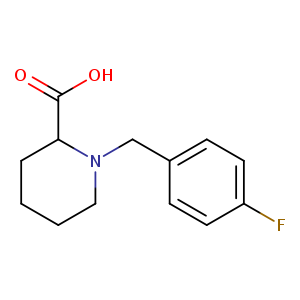 1-(4-Fluoro-benzyl)-piperidine-2-carboxylic acid