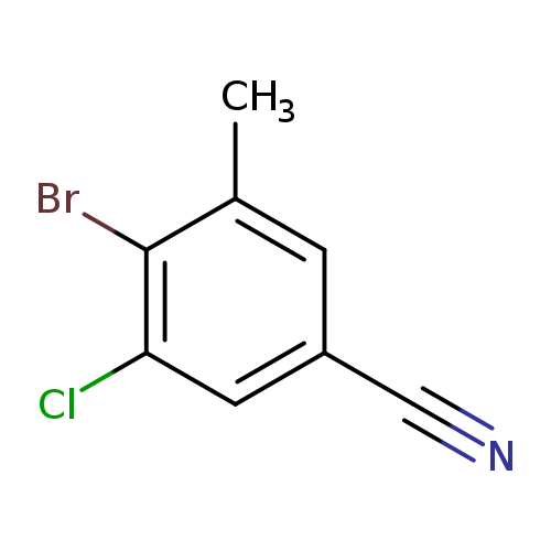 4-Bromo-3-chloro-5-methylbenzonitrile