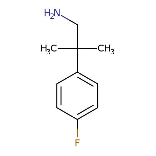 2-(4-fluorophenyl)-2-methylpropan-1-amine