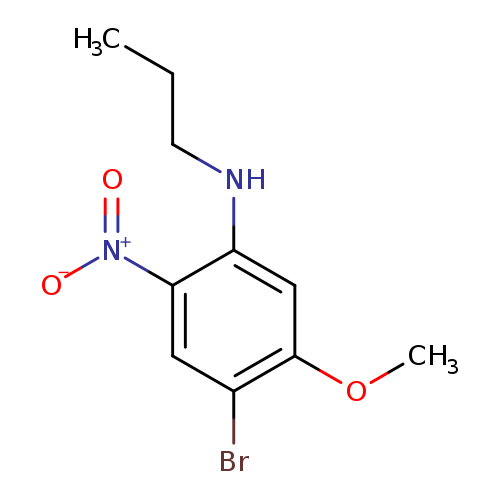 2-Bromo-4-nitro-5-(propylamino)anisole