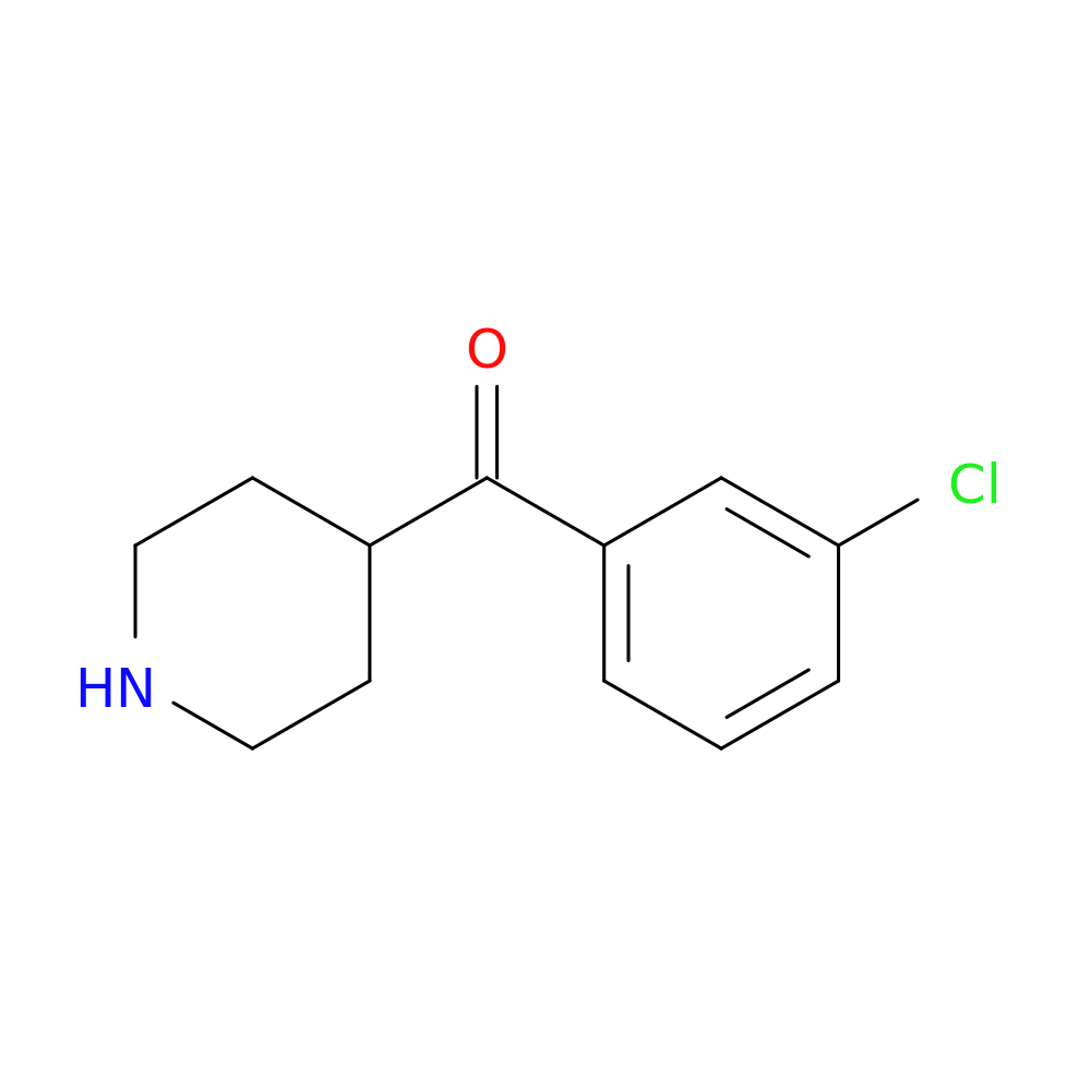 (3-Chlorophenyl)(piperidin-4-yl)methanone
