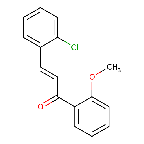 (2E)-3-(2-chlorophenyl)-1-(2-methoxyphenyl)prop-2-en-1-one