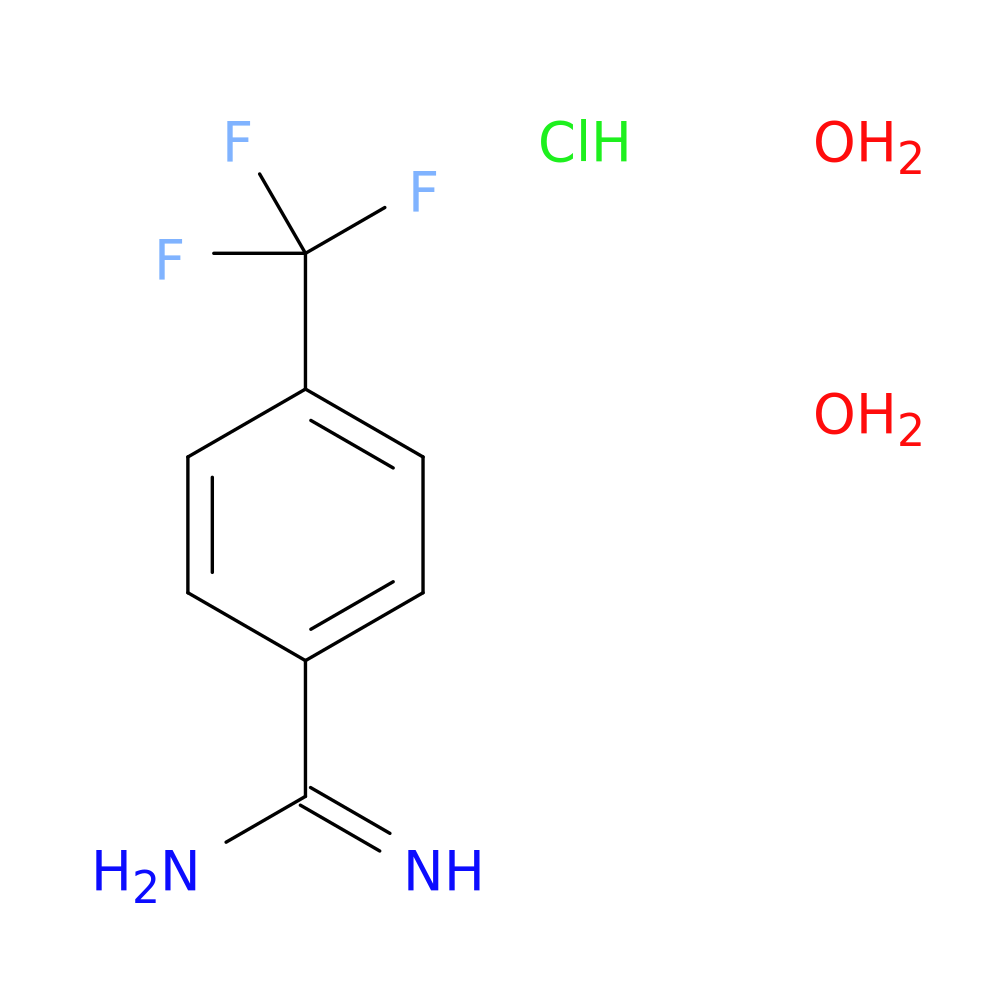 4-(TRIFLUOROMETHYL)BENZAMIDINE HYDROCHLORIDE DIHYDRATE