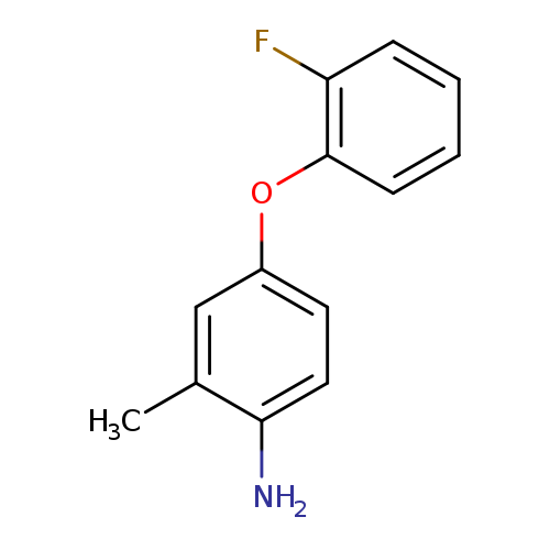 4-(2-Fluorophenoxy)-2-methylaniline