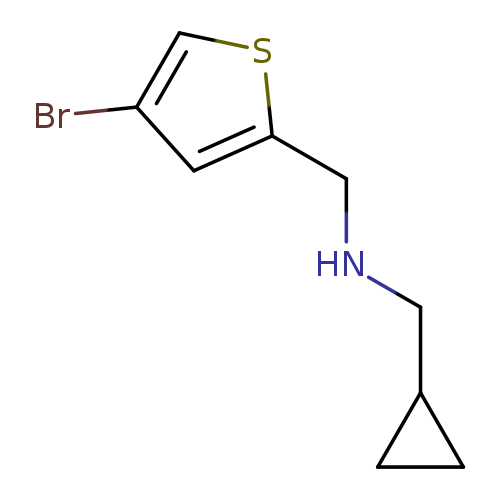 [(4-bromothiophen-2-yl)methyl](cyclopropylmethyl)amine
