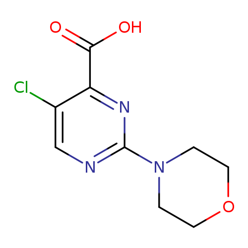 5-Chloro-2-morpholin-4-ylpyrimidine-4-carboxylic acid