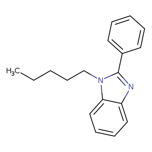 1-pentyl-2-phenyl-1H-1,3-benzodiazole