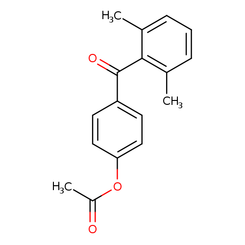 4-Acetoxy-2',6'-dimethylbenzophenone