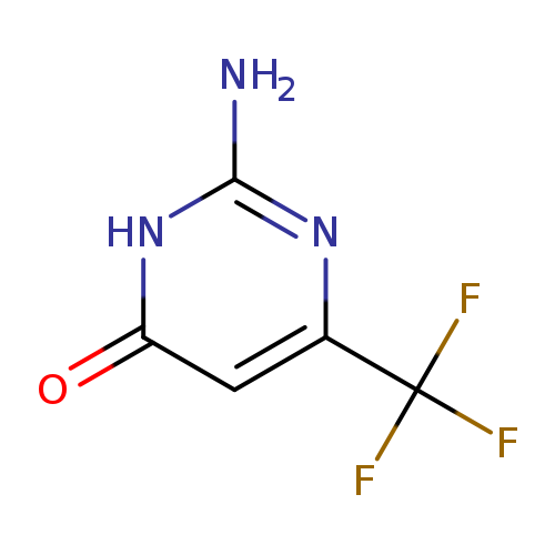 4(3H)-Pyrimidinone, 2-amino-6-(trifluoromethyl)-
