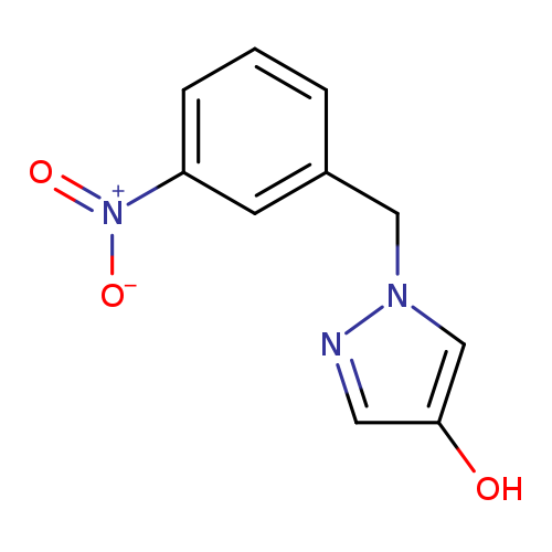 1-(3-Nitro-benzyl)-1h-pyrazol-4-ol