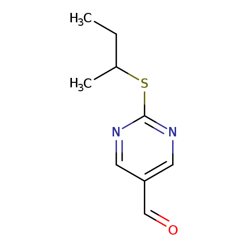 2-(Sec-butylthio)pyrimidine-5-carbaldehyde