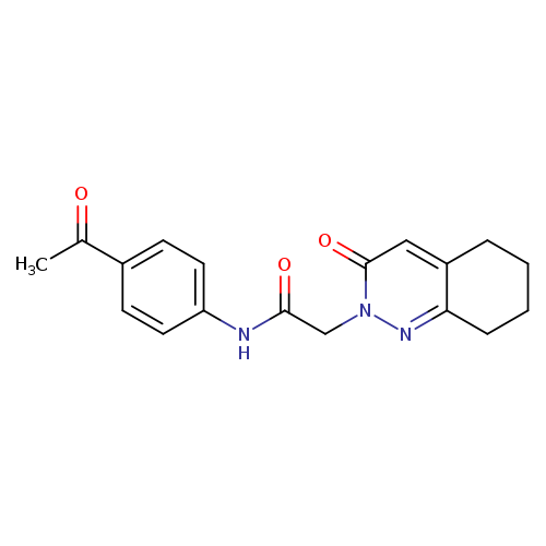 N-(4-acetylphenyl)-2-(3-oxo-2,3,5,6,7,8-hexahydrocinnolin-2-yl)acetamide