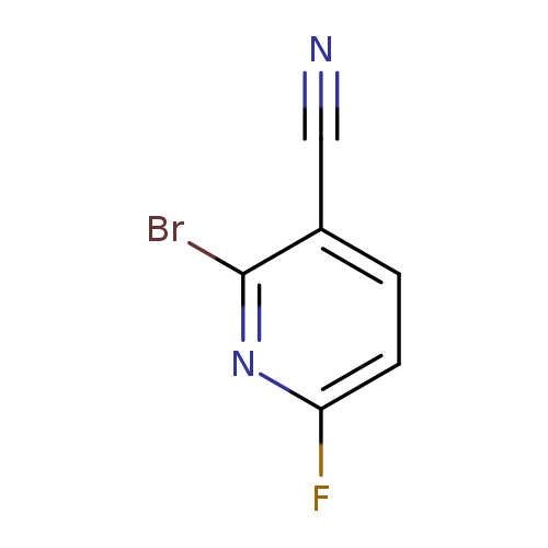 2-bromo-6-fluoropyridine-3-carbonitrile