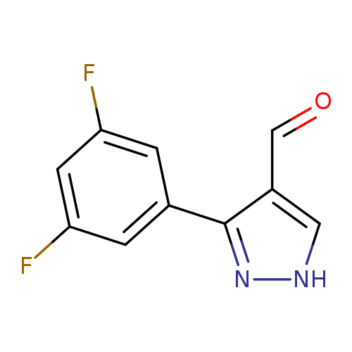 3-(3,5-Difluorophenyl)-1h-pyrazole-4-carbaldehyde