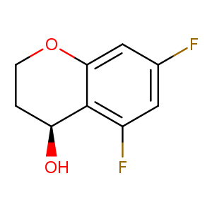 (4S)-5,7-difluoro-3,4-dihydro-2H-1-benzopyran-4-ol