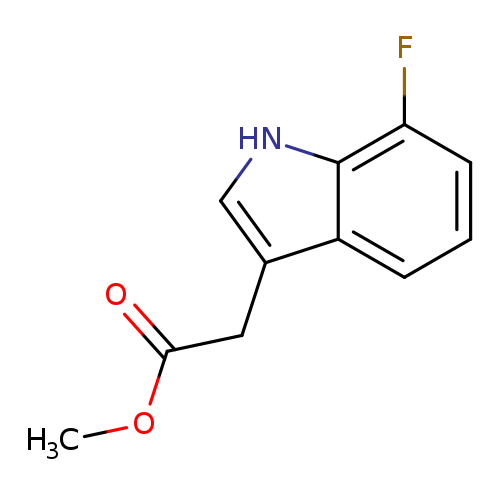 1H-Indole-3-acetic acid, 7-fluoro-, methyl ester