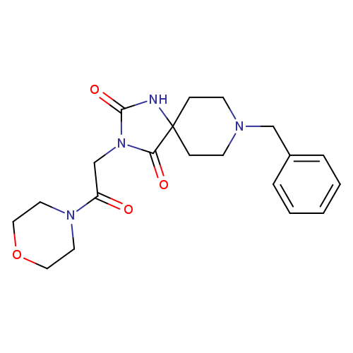 8-benzyl-3-[2-(morpholin-4-yl)-2-oxoethyl]-1,3,8-triazaspiro[4.5]decane-2,4-dione