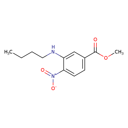 Methyl 3-(butylamino)-4-nitrobenzoate